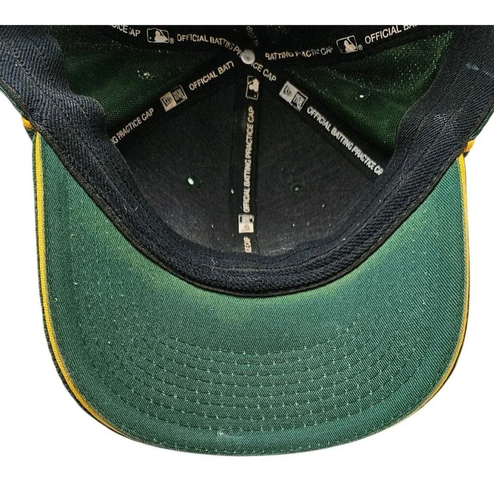Oakland Athletics New Era Hat Cap Medium Large MLB Authentic Batting Practice As